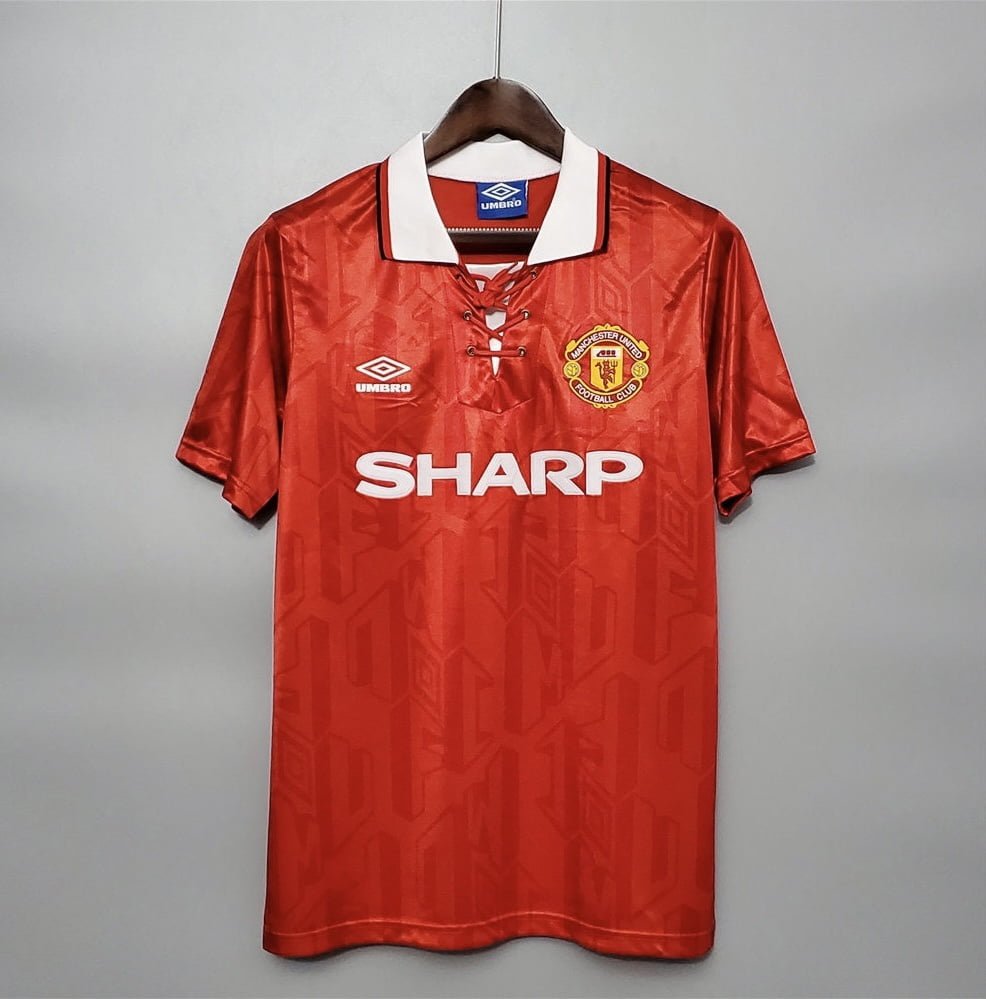 Manchester United 1993-95 Away Retro Football Jersey - Talkfootball