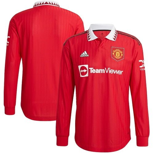 Buy Manchester United Home full sleeves 2022-23 - Customizable ...