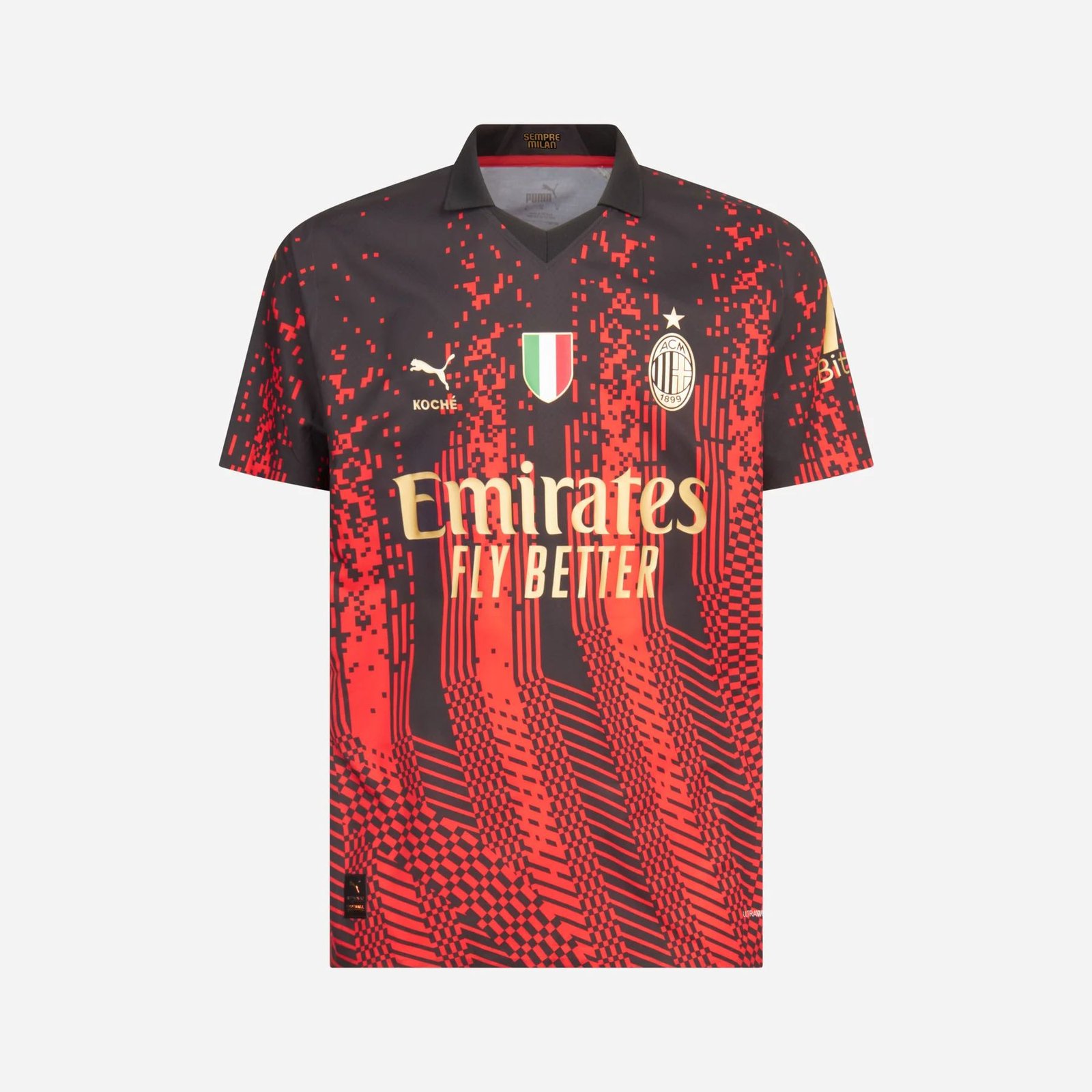Buy Ac Milan Fourth Jersey 202223 customizable Talkfootball
