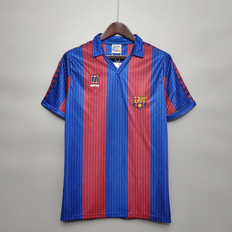 Buy Barcelona 1990-91 Home Retro Jersey